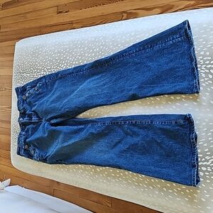 High Rise Gap 70s Flare jeans